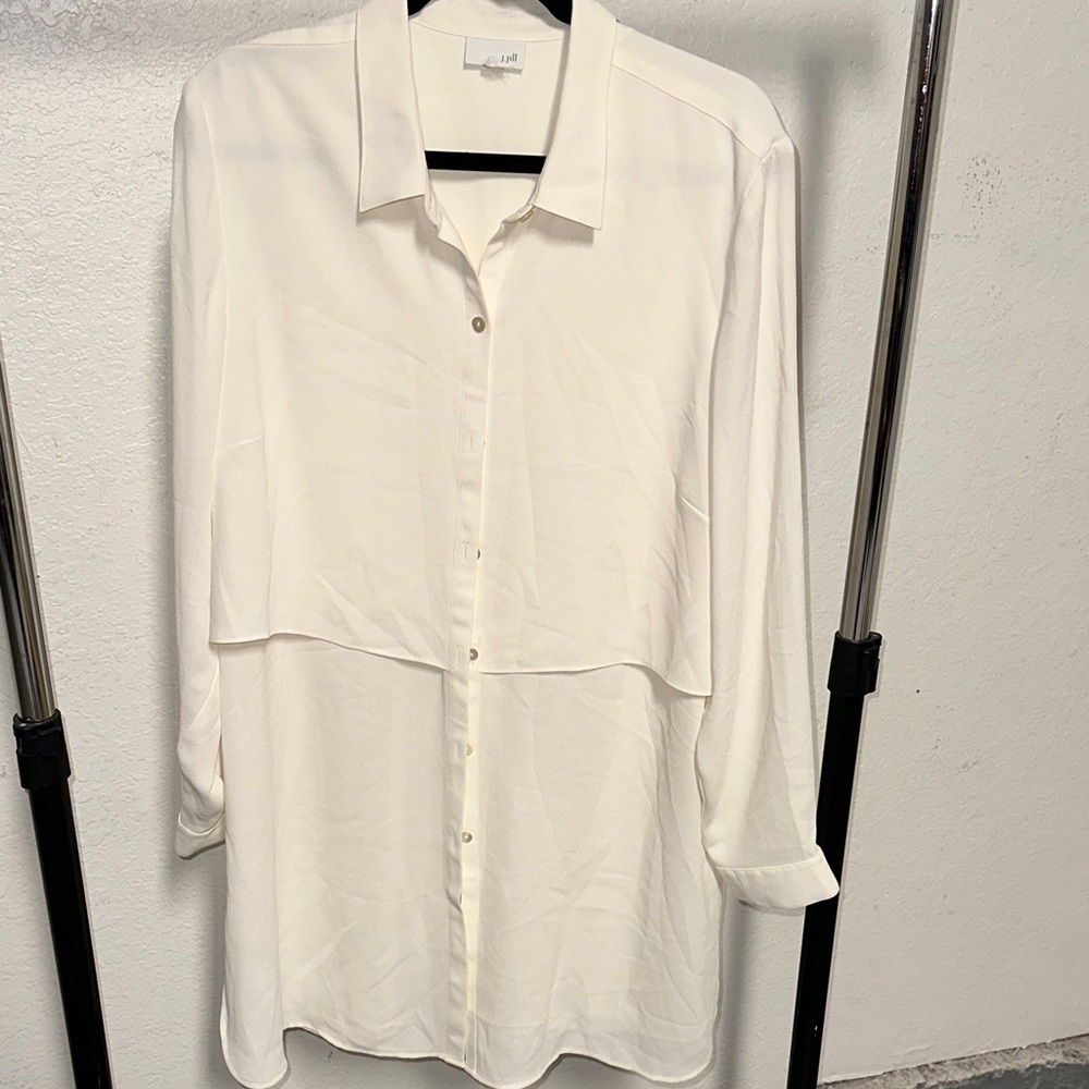 White Button-Up Shirt